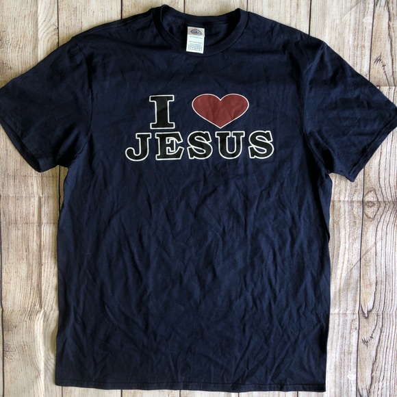 Tops - I Love Jesus T-shirt EUC Like New Large Unisex